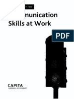 Communication Skills in The Workplace