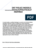Different Police Models Ideologically