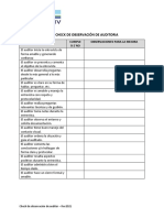 IRCA LA FSSC - Check Observación Auditoría Rev 2021