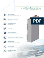 Prime Home Energy Storage Datasheet PDF