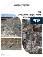 2023 Kahramanmaras Ve Hatay Depremleri Raporu PDF