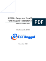 Perhitungan Pendapatan Nasional