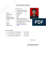 Daftar Riwayat Hidup PDF