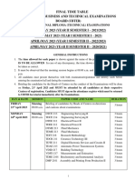Technical National Diploma Time Table April May 2023 Finalpdf 1681455274859 PDF