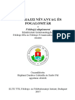 Foldrajz Szakosoknak Foldrajzi Alapismeret Tananyag PDF