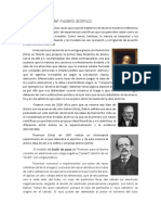 Evolucion Del Modelo Atómico Final PDF