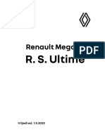 Cjenik Megane RS Ultime - 01!05!2023