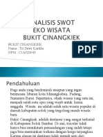 ANALISIS SWOT BUKIT CINANGKIEK - Tri Dewi Kartika (C1A020043)