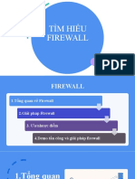 TÌM HIỂU FIREWALL