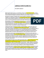Assignments Pharmacodynamics 2 - Iffah Arizan (2219092) PDF