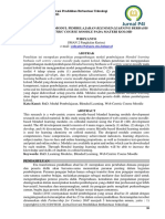 Pengembangan Modul Pembelajaran Blended Learning B PDF