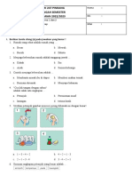 SOAL PTS KELAS 1 Tema 6 Subtema 1 Dan 2