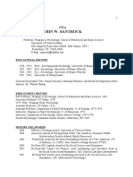 John Santrock CV PDF