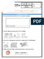 Av1 1º Ano PDF