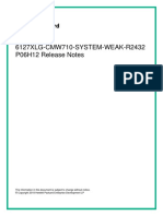 HPE - 6127XLG CMW710 SYSTEM WEAK R2432P06H12 - Hot Patch - Release - Notes PDF