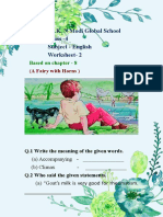 Class 4 English Worksheet 2 PDF