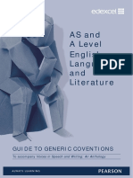 AS and A Level English Lang Lit Guide