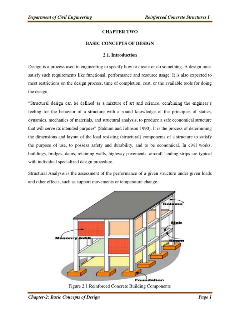 Basics of RCC Design Principles | PDF