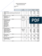 RAB Rencana Trfo 5000 KVA Revisi 2 Quantity Material PDF