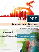 International Business - Economic Environment Factors