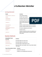 JS Metot Tablosu PDF