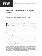 2003 - LA Bebchuk, JM Fried - Executive Compensation As An Agency Problem