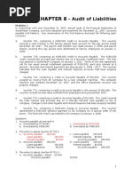 CHAPTER 8 Caselette Audit of Liabilities