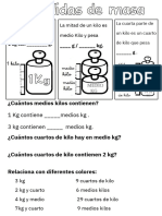 Medidas de Masa PDF