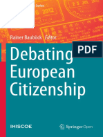 (IMISCOE Research Series) Rainer Bauböck - Debating European Citizenship-Springer International Publishing (2019)
