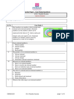 Number System - Case Based Question PDF
