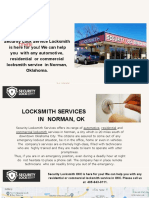Locksmith Services in Norman