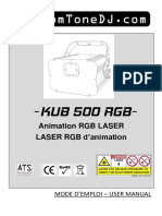Manualkub500rgbfren PDF
