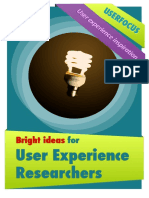 Bright Ideas For UX Researchers PDF