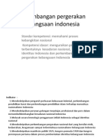 Perkembangan Pergerakan Kebangsaan Indonesia Materi