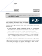 Contabilização de despesas em obras em edifícios alheios