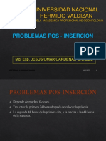 Problemas Pos-Inserción PDF