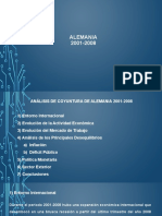 Alemania 2001-2008: Análisis de coyuntura económica