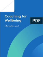 Coaching For Wellbeing Information Pack PDF