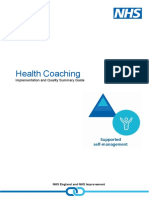 Health Coaching Implementation and Quality Summary Guide PDF