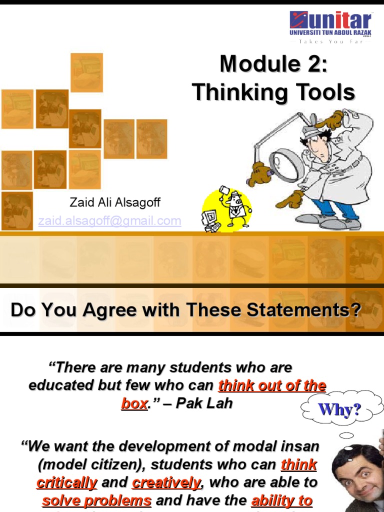 Thinking Tools 1200551630341014 2 | PDF | Concept | Thought