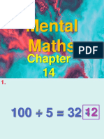 Mental Maths ch14 PDF