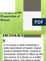 L2 Principles in The Preparation of Dessert