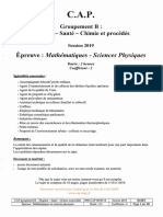 Capaepe-Maths Sciences-Sujet Juin2019 PDF