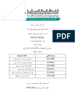 المشروع الجماعي مجموعة الأولى PDF