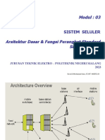 Arsitektur Sistem Seluler GSM