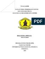 Dokumen - Tips - Tugas Akhir Perencanaan Tebal Perkerasan Lentur Lengkap Rimapdf Judul Tugas Akhir PDF