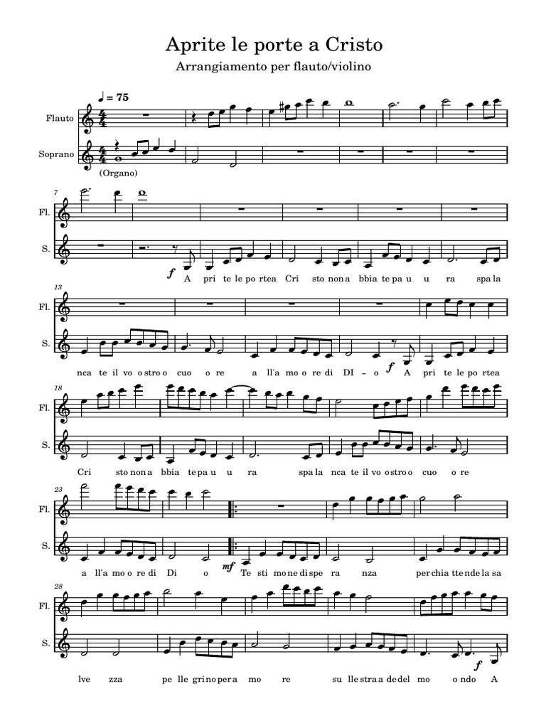 Aprite Le Porte A Cristo PDF | PDF