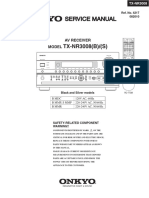 Onkyo tx-nr3008 SM and Parts PDF