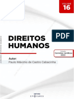 Direitos Humanos - Paulo Máximo de Castro Cabacinha - Vol. 16 - 03 Ed - SP - CP Iuris - 2023 PDF