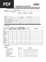 Recipient of DCP Survey and Monitoring Checklist 1